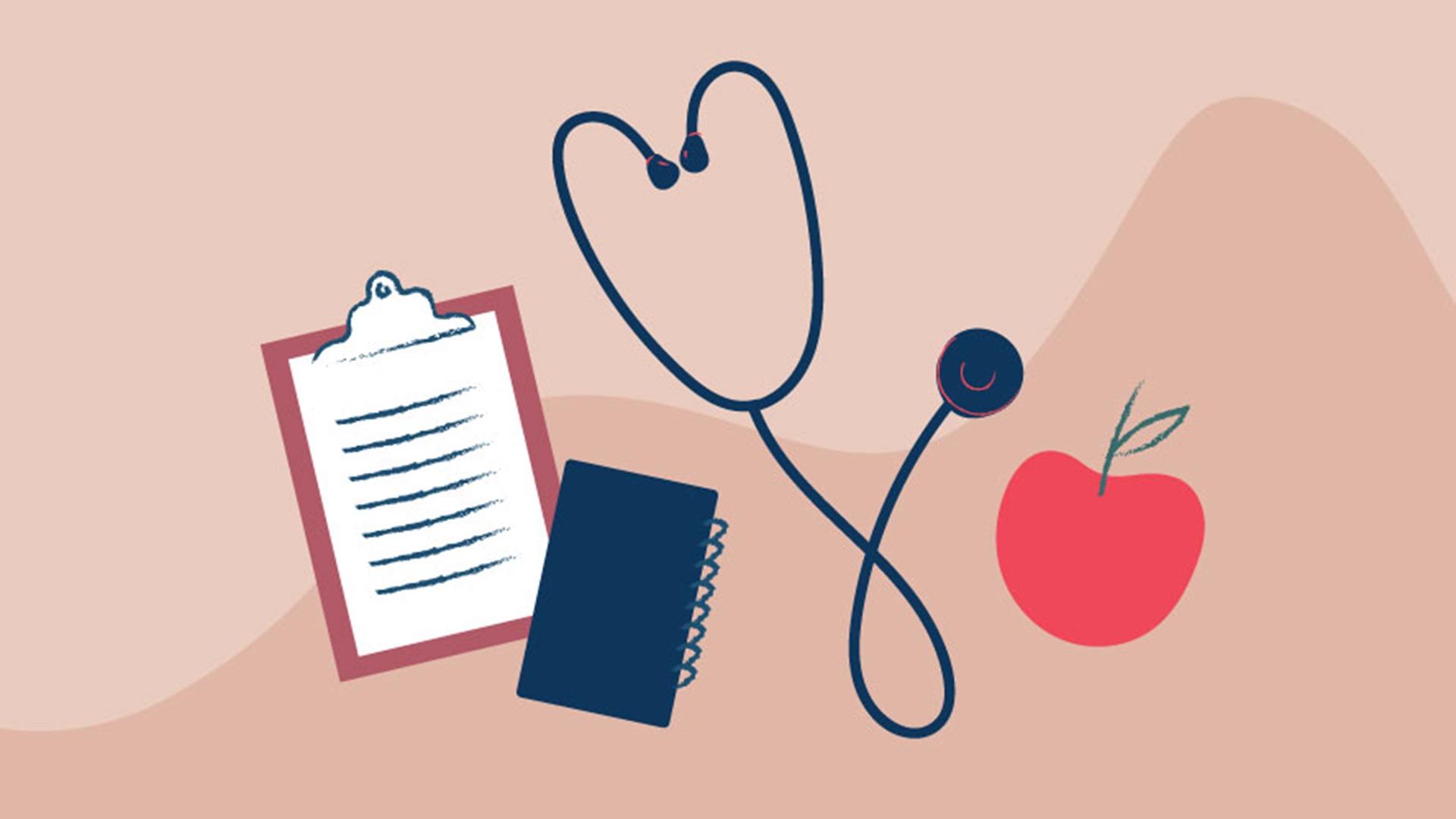 A person confidently acing their annual physical examination, sitting with a healthcare professional.